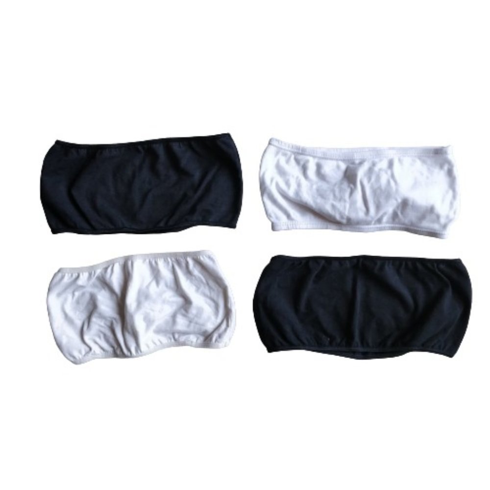4 Bra Bandeau Bralette Tube Top